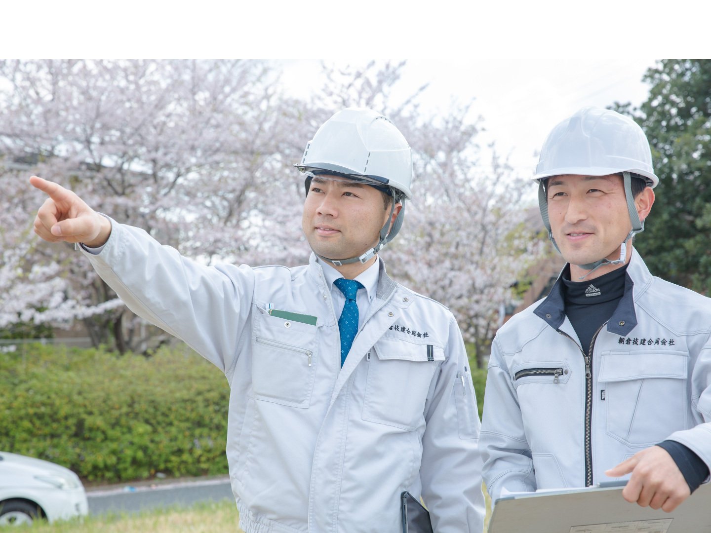 市原市で土木工事をしている社長と社員